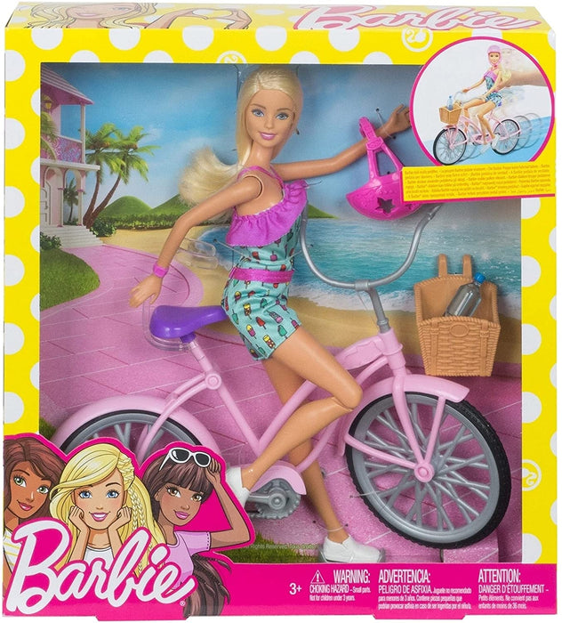 Barbie con Bicicletta FTV96