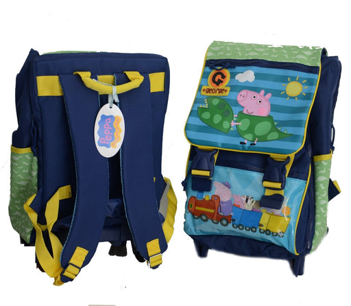 immagine-1-accademia-zaino-a-trolley-estensibile-peppa-pig-george-scuola-20142015-ean-8018237407235
