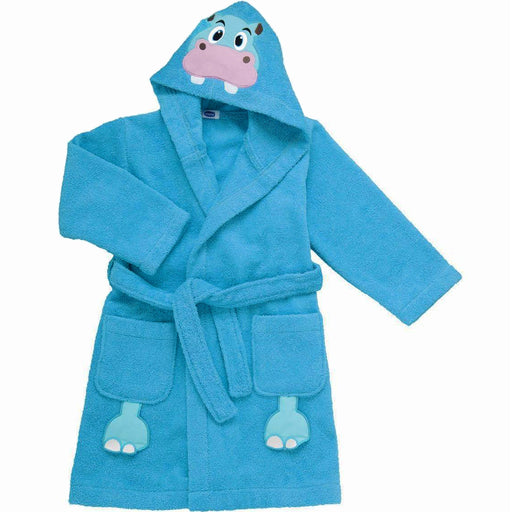 immagine-1-accappatoio-chicco-in-spugna-24m-ippopotamo-azzurro-ean-8003670823506