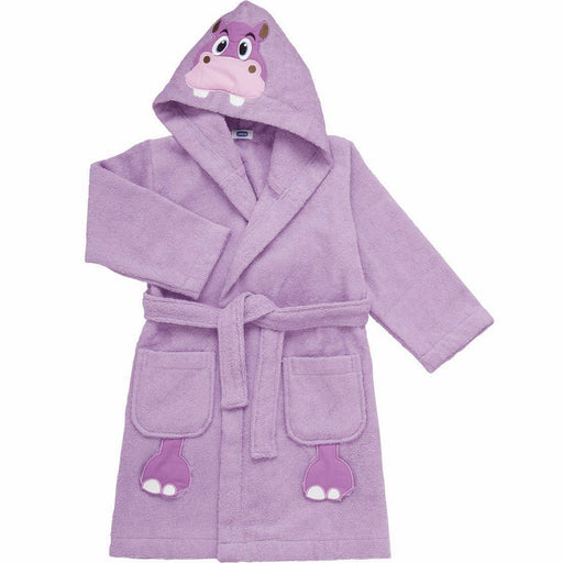 immagine-1-accappatoio-chicco-in-spugna-24m-ippopotamo-rosa-ean-8003670823490