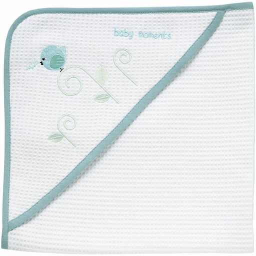 immagine-1-accappatoio-chicco-quadrato-in-piquet-tenero-uccellino-0m-azzurro-ean-8003670823452