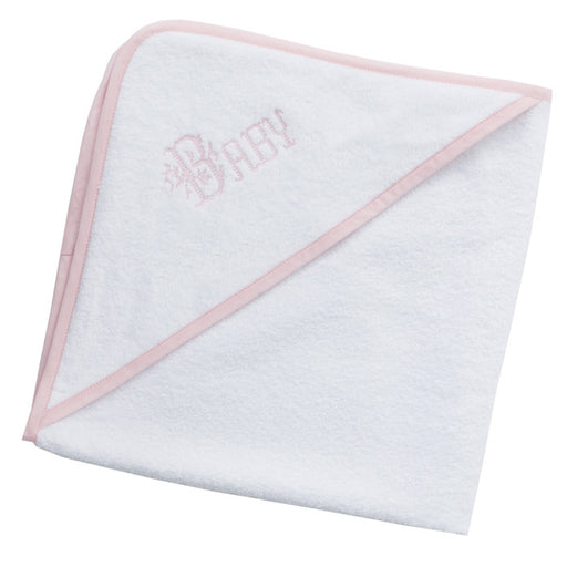 immagine-1-accappatoio-neonato-spugna-noibel-baby-bianco-rosa