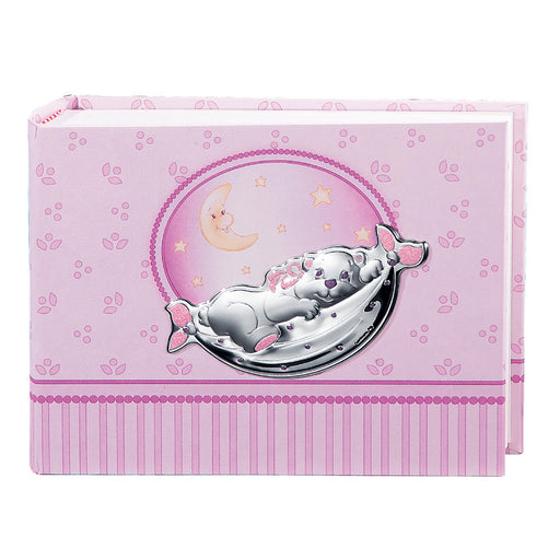 immagine-1-album-nascita-innocenti-argenti-les-petits-orsetto-15x20-rosa