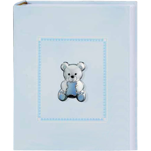 immagine-1-album-nascita-innocenti-argenti-orsetto-20x25-celeste-ean-800555232266