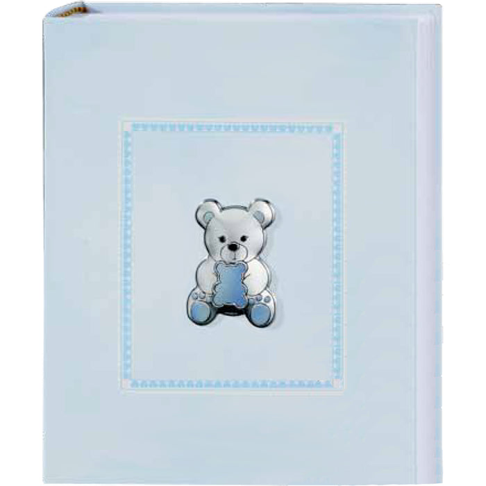 immagine-1-album-nascita-innocenti-argenti-orsetto-20x25-celeste-ean-800555232266