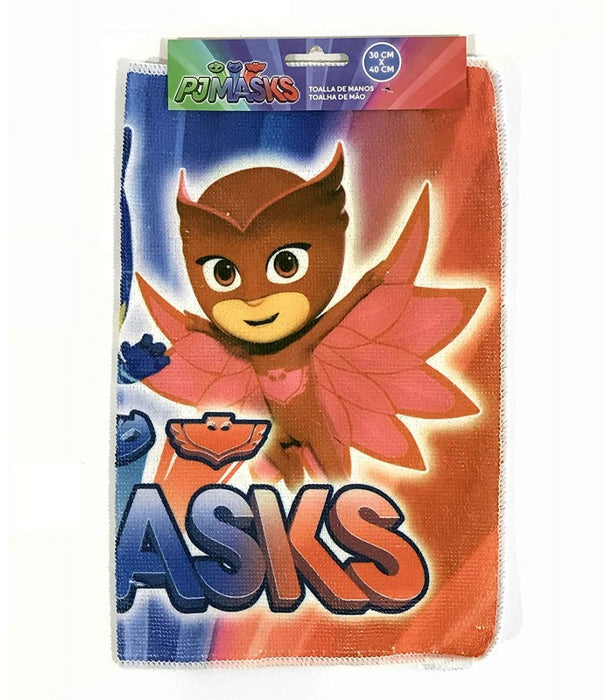 immagine-1-asciugamano-in-cotone-30-x-40-pj-masks-ean-8435333886496