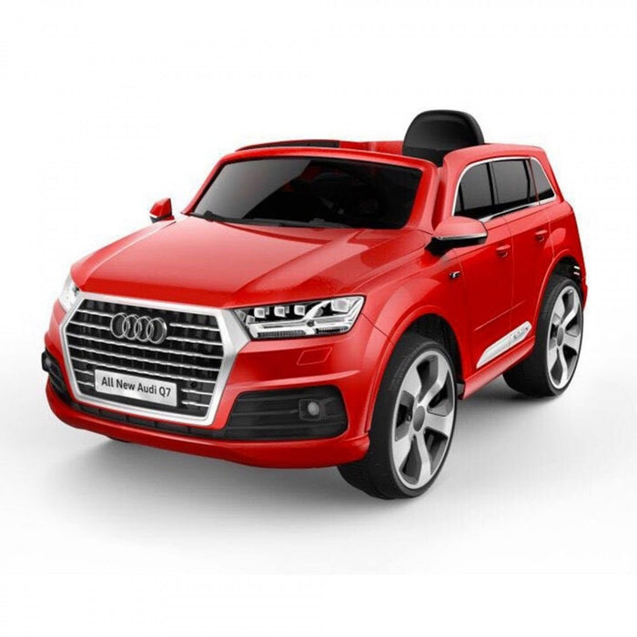immagine-1-auto-elettrica-lamas-toys-audi-q7-rosso-con-sedile-in-pelle-e-telecomando-ean-0735720233000