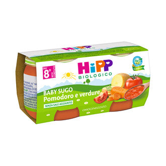 immagine-1-baby-sugo-hipp-pomodoro-e-verdure-24-vasetti-da-80-gr-ean-4062300216457