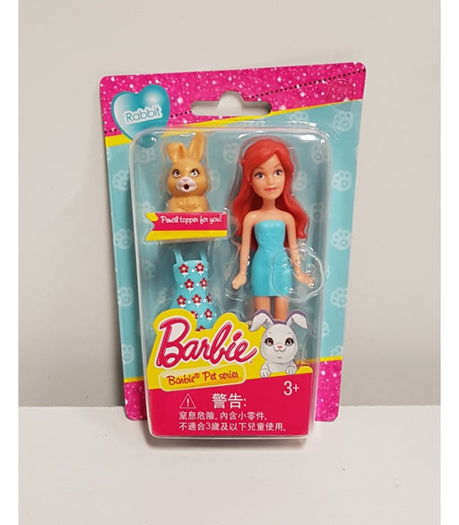 immagine-1-barbie-mini-doll-rossa-con-abito-azzurro-piu-cucciolo-ean-887961374629