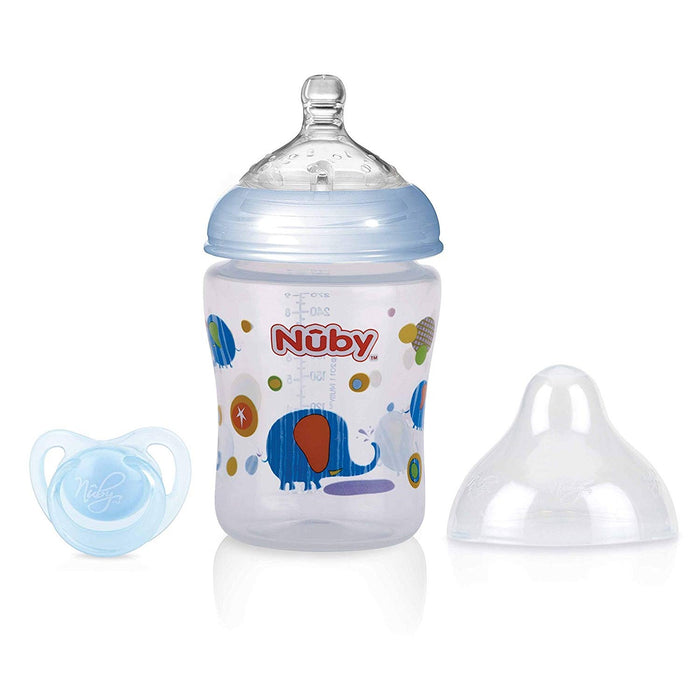 immagine-1-biberon-nuby-270ml-celeste-succhietto-celeste-ean-5414959040683