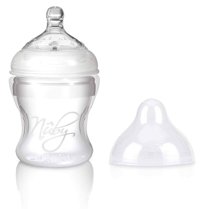 immagine-1-biberon-nuby-in-silicone-morbido-flusso-lento-150-ml-ean-5414959037058