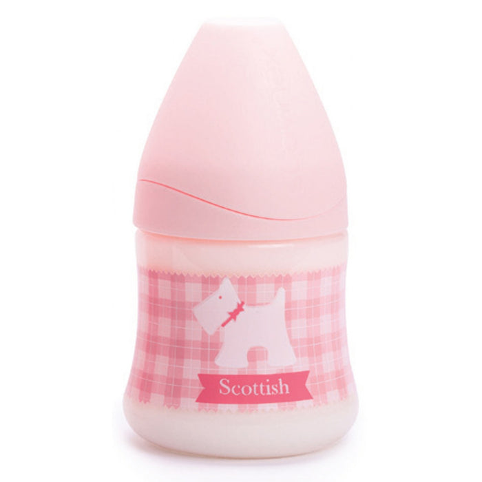 immagine-1-biberon-suavinex-150ml-silicone-flusso-variabile-0m-scottish-rosa-ean-8426420006705