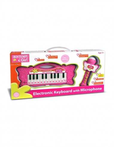 immagine-1-bontempi-tastiera-rosa-per-bambini-22-tasti-e-microfono-karaoke-ean-047663336336