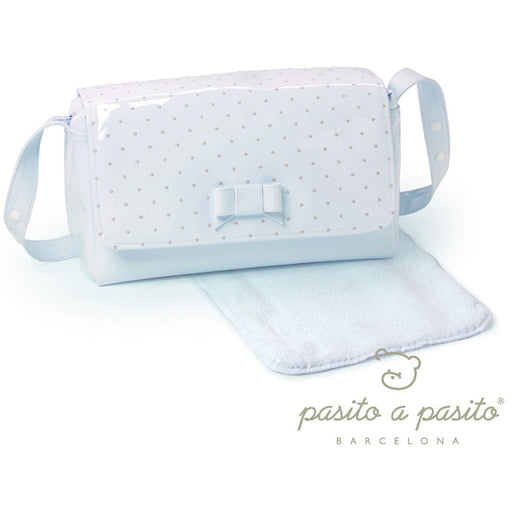 immagine-1-borsa-fasciatoio-pasito-a-pasito-topito-in-ecopelle-pois-beige-ean-8410446714416