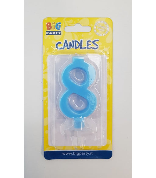 immagine-1-candela-celeste-numero-8-ean-8020834734683