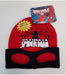 immagine-1-cappello-invernale-taglia-54-maschera-spiderman-rosso-nero-ean-3609081409312