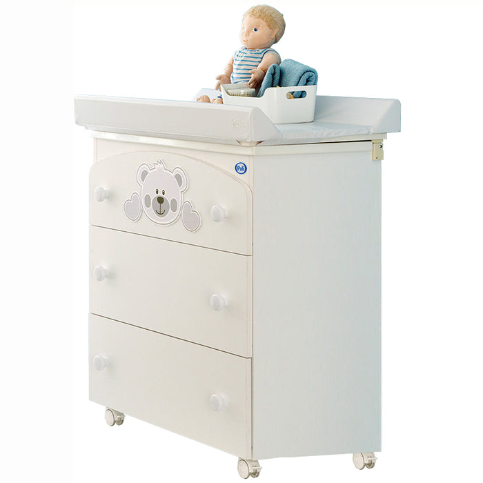 immagine-1-cassettiera-fasciatoio-pali-tris-funny-bear-bianco-ean-8053677533953