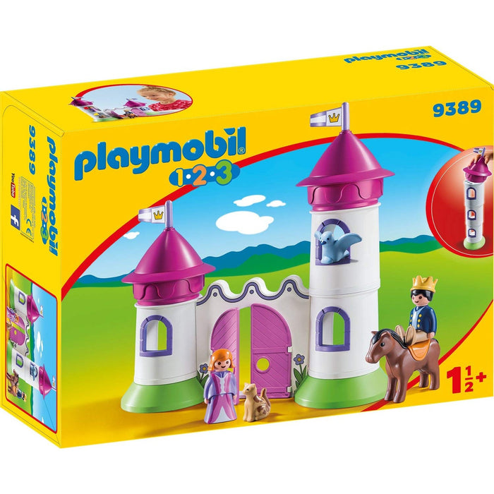 immagine-1-castello-con-torre-playmobil-1-2-3-ean-4008789093899
