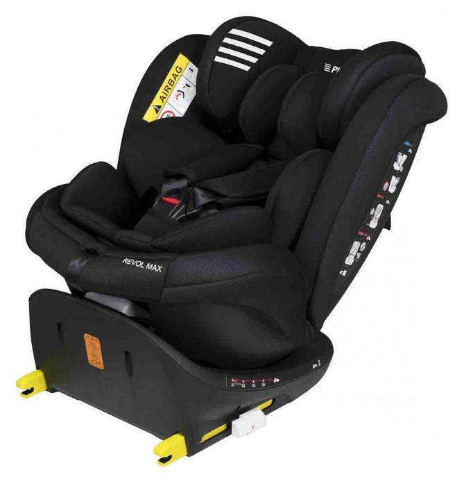 immagine-1-casualplay-casualplay-seggiolino-auto-revol-max-da-0-a-36-kg-isofix-girevole-360-black-ean-8425858357274