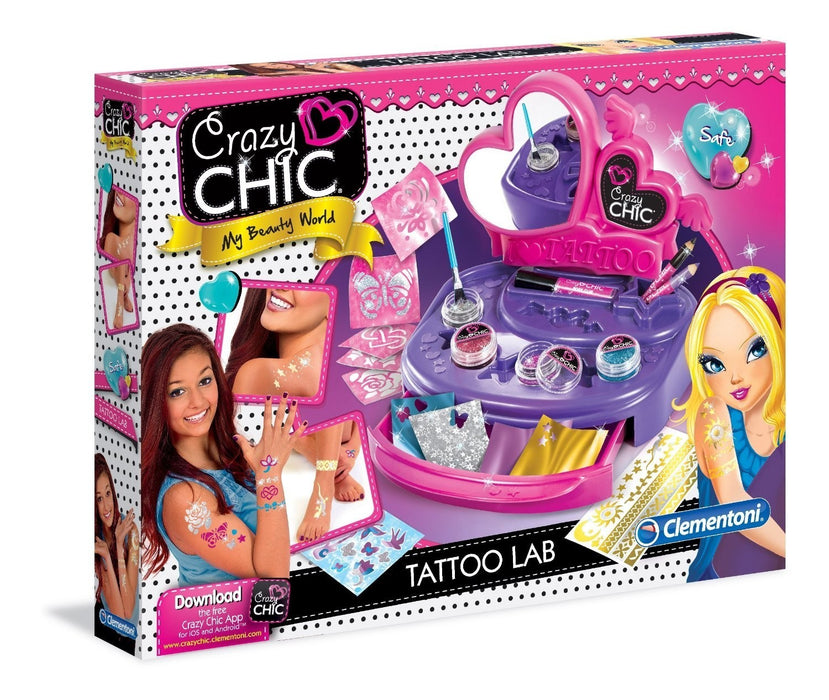 immagine-1-clementoni-clementoni-crazy-chic-banchetto-dei-tattoo-tattoo-lab-ean-8005125153169
