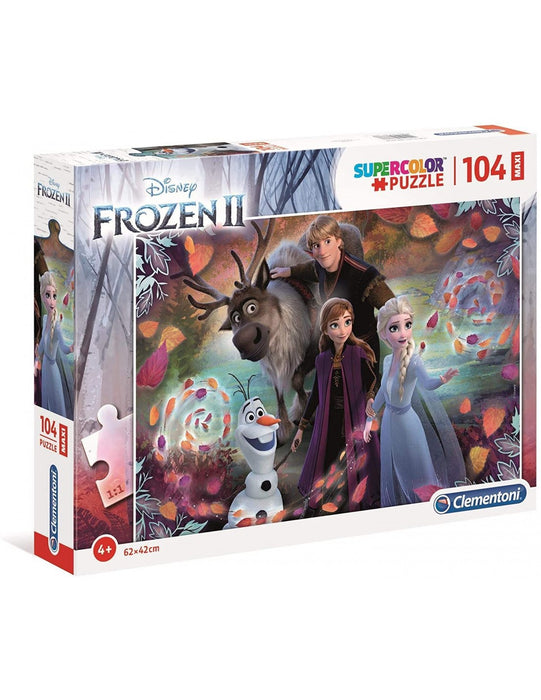 immagine-1-clementoni-disney-frozen-2-puzzle-supercolor-maxi-104-pezzi-ean-8005125237388