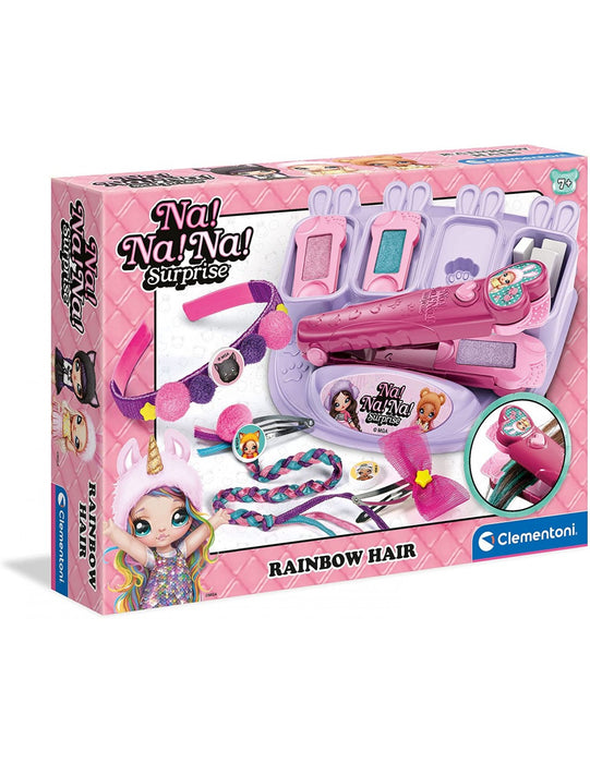 immagine-1-clementoni-na-na-na-surprise-set-capelli-arcobaleno-ean-8005125186570