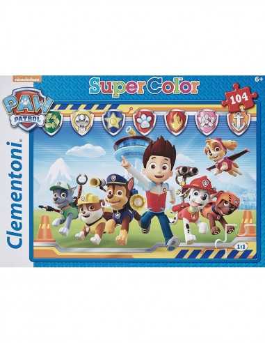 immagine-1-clementoni-paw-patrol-puzzle-supercolor-104-pezzi-ean-8005125279456