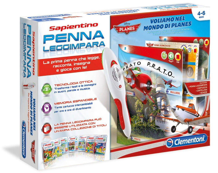 immagine-1-clementoni-sapientino-leggimpara-planes-clementoni-13867-ean-8005125138678