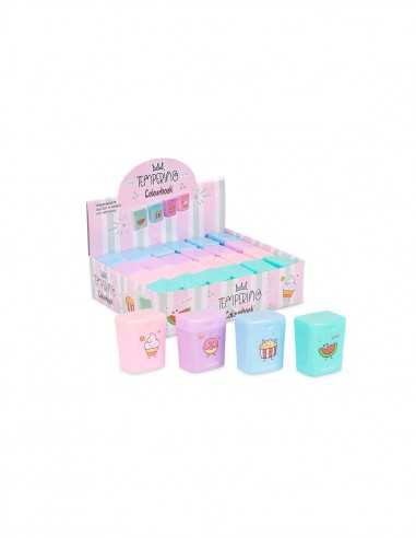 immagine-1-colourbook-temperino-con-2-fori-e-serbatoio-colore-pastello-con-stickers-ean-8054329568132