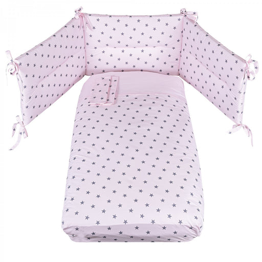 immagine-1-completo-piumone-picci-stella-stampato-rosa-3pz-ean-9911009239456