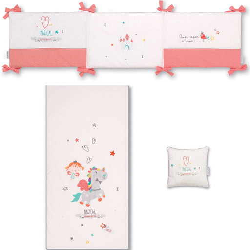 immagine-1-completo-piumone-sfilabile-pirulos-unicorno-biancofragola-ean-8499000822941