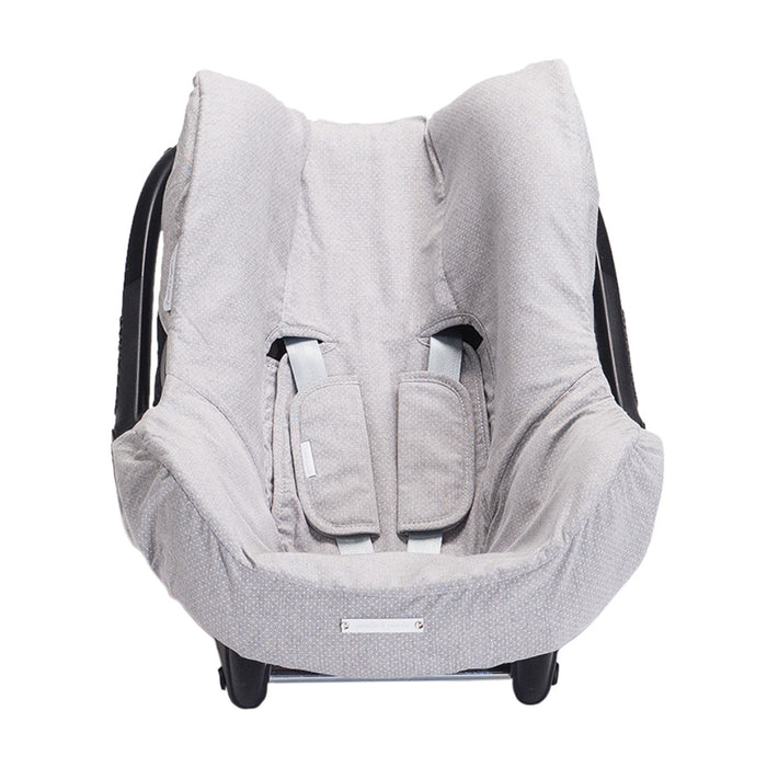 immagine-1-copriovetto-universale-pasito-a-pasito-verona-pois-grigio-ean-8410446737408