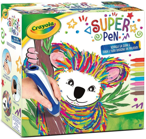 immagine-1-crayola-crayola-super-pen-koala-pastelli-a-cera-e-disegni-argentoblu-25-0391-ean-5010065003910