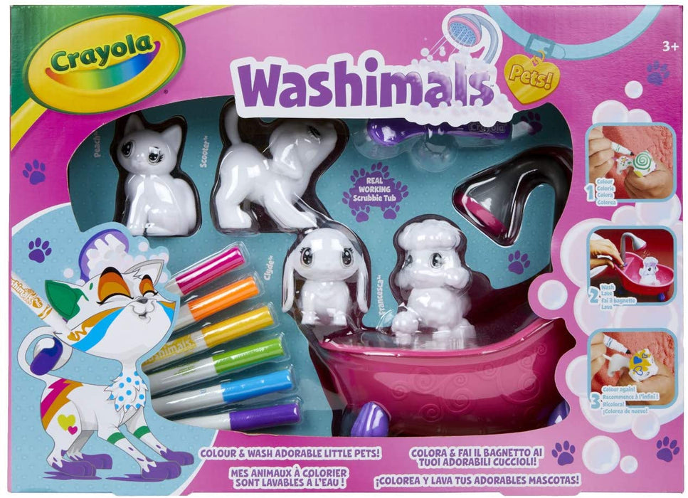 immagine-1-crayola-crayola-washimals-set-attivit-con-4-cuccioli