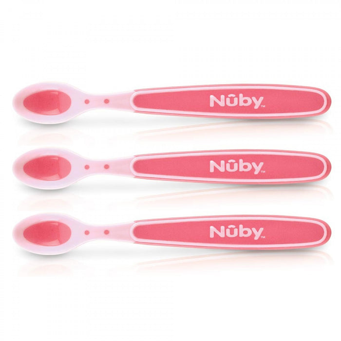 immagine-1-cucchiaini-termosensibili-nuby-hot-safe-rosa-3pz-ean-5414959026373