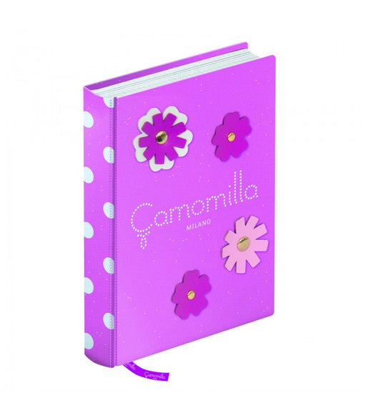 immagine-1-diario-pocket-in-tessuto-12-mesi-camomilla-rosa-ean-8011410307667