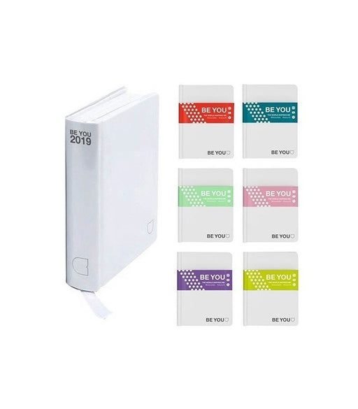 immagine-1-diario-slim-be-you-original-bianco-2019-ean-8056379053224