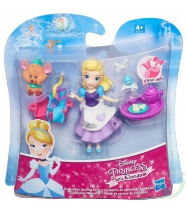 immagine-1-disney-principesse-mini-bambola-e-amici-cenerentola-sewing-party-ean-5010994937102