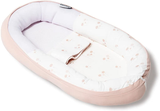 immagine-1-doomoo-doomoo-cocoon-riduttore-e-cuscino-evolutivo-per-culla-rosa-ean-5400653007725