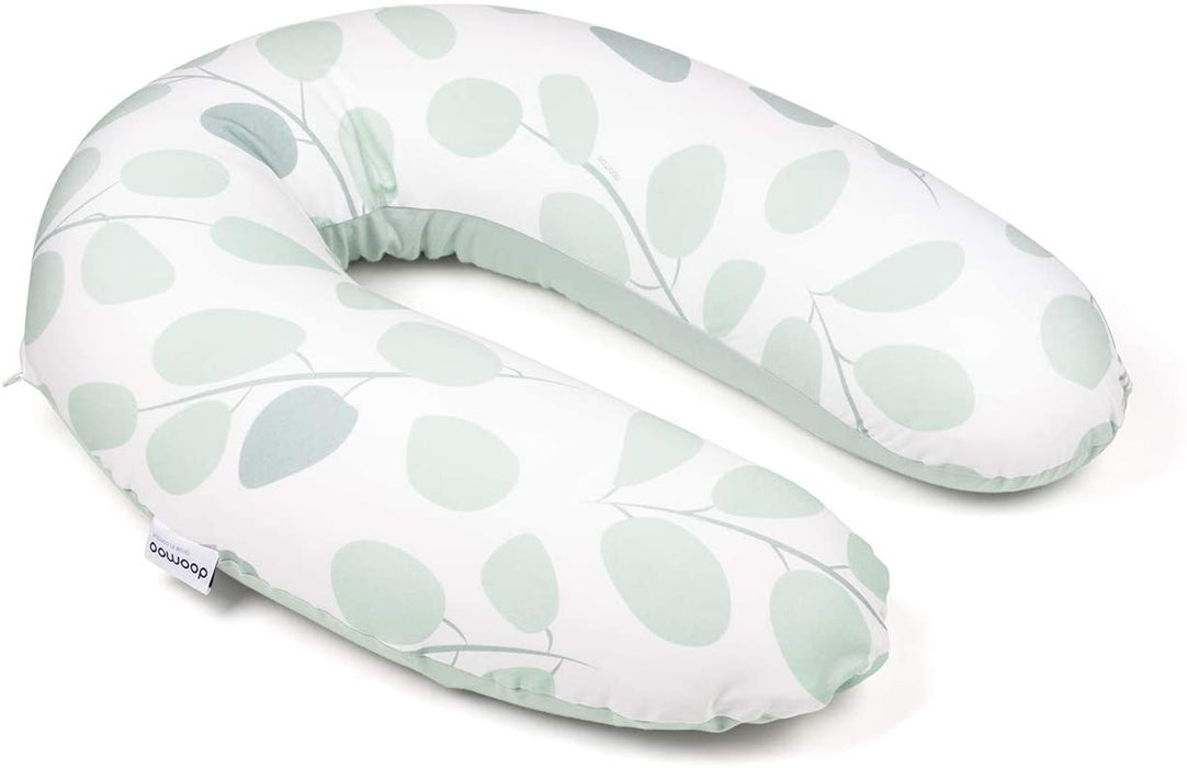 immagine-1-doomoo-doomoo-cuscino-allattamento-buddy-leaves-acqua-green-ean-5400653007954