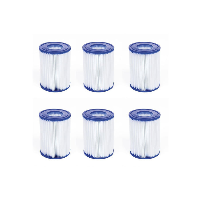 immagine-1-filtro-a-cartuccia-tipo-ii-bestway-per-pompe-a-filtro-2.006l-6-pezzi