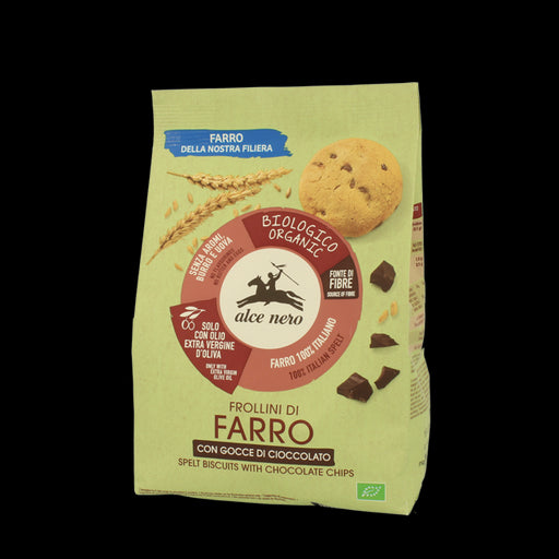 immagine-1-frollini-alce-nero-biologici-di-farro-e-gocce-di-cioccolato-ean-8009004809741