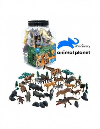 immagine-1-futurart-animal-planet-barattolo-con-animali-della-savana-40-pezzi-ean-4895229404670