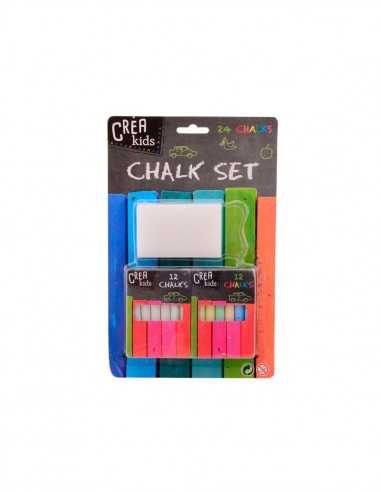 immagine-1-futurart-crea-kids-chalk-set-con-24-gessetti-colorati-ean-8711866281695