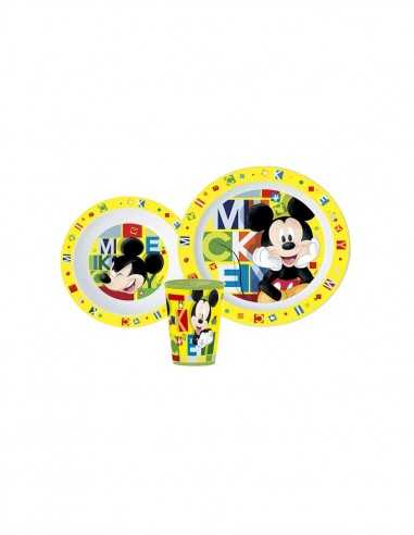 immagine-1-futurart-disney-topolino-set-piatti-con-bicchiere-ean-8412497094547