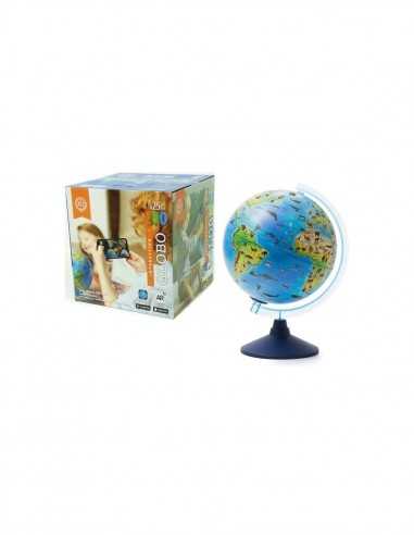 immagine-1-futurart-mappamondo-interattivo-con-animali-in-rilievo-con-led-diametro-25-cm-ean-8010362029030