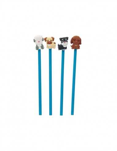 immagine-1-futurart-matita-con-coprimatita-cani-in-pvc-4-modelli-ean-5055071750038