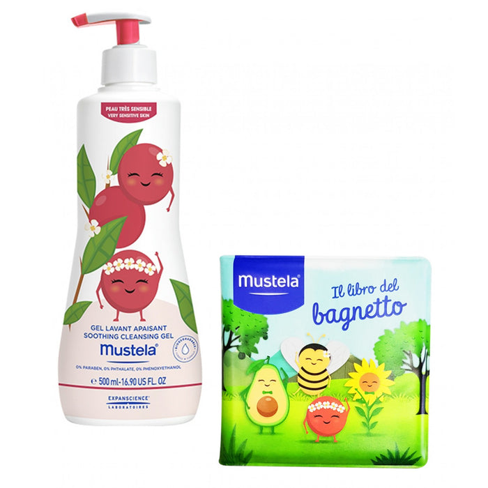 immagine-1-gel-detergente-lenitivo-mustela-500-ml-il-libro-del-bagnetto-ean-3504105034221