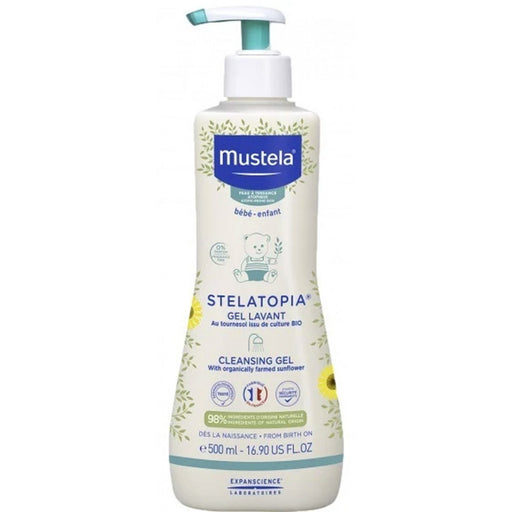 immagine-1-gel-detergente-mustela-stelatopia-500ml-ean-3504105033644