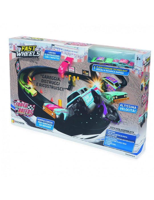 immagine-1-giochi-preziosi-fast-wheels-pista-crash-racers-5-metri-con-2-auto-ean-8052870833976